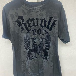 Grunge/ affliction / Alt Style Shirt SIZE M